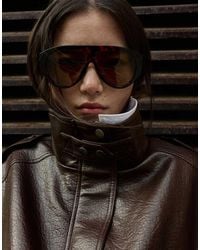 Bershka - Plastic Sunglasses - Lyst