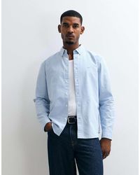 Levi's - Authentic Tonal Logo Button Down Relaxed Oxford Shirt - Lyst