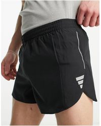 adidas Originals - Adidas running – own the run – shorts mit schlitz - Lyst
