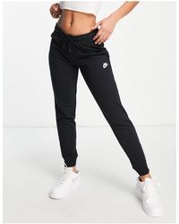 nike grey essentials slim joggers