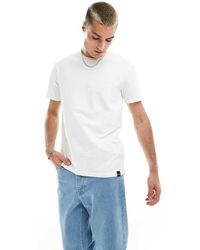 Only & Sons - T-Shirt Met Wafelstructuur En Korte Mouwen - Lyst