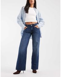 ASOS - Low Waist baggy Wide Leg Jean - Lyst