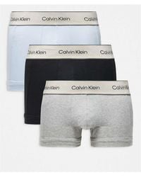 Calvin Klein - Heritage Cotton 3 Pack Trunks - Lyst