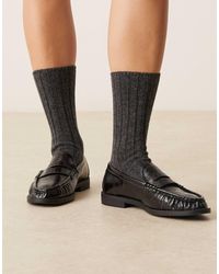 ASOS - – grob gestrickte, gerippte lounge-wollsocken - Lyst