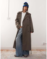 Weekday - Oversized Trenchcoat - Lyst