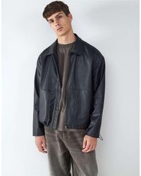 Balmohk - Leren Jack - Lyst
