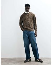 Hollister - Cable Knit Jumper - Lyst