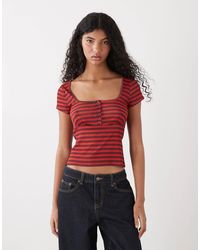 Collusion - – gestreiftes babydoll-oberteil - Lyst