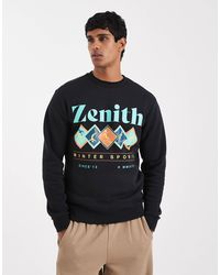 Only & Sons - Zenith Print Sweatshirt - Lyst