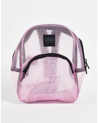 Vans Mesh Mini Backpack - Pink