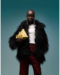 Bimba Y Lola - shaggy Faux Fur Coat - Lyst