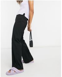 Bershka Wide-leg and palazzo pants for Women | Online Sale up to 54% off |  Lyst