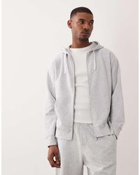 ARKET - Cotton Rich Structured Hoodie - Lyst