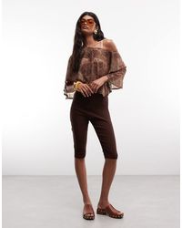 Reclaimed Vintage - Bengaline Capri Trouser - Lyst