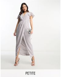 TFNC London - – bridesmaid – maxi-brautjunfernkleid aus chiffon - Lyst