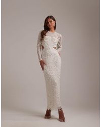 bleeker tie maxi dress Tie-Dye Maxi Dress