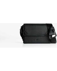 Bershka - Borsa A Tracolla Nera - Lyst