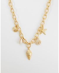 Mango - Summer Charms Necklace - Lyst