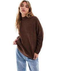 Threadbare - – hochgeschlossener oversize-pullover - Lyst