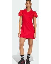 adidas Originals - Dress With Balloon Sleeves - Lyst