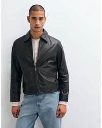 SELECTED - 100% Leather Jacket - Lyst