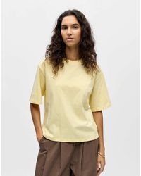 Object - Camiseta Amarillo Claro - Lyst