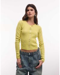 Monki - Knitted Compact Cardigan - Lyst