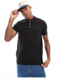 Farah - – blanes – kurzärmliges polohemd - Lyst