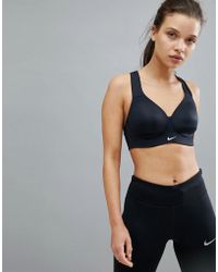 Nike Training Pro Rival High Support Bra In Black