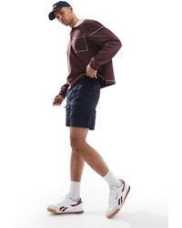 BOSS - Sal - short cargo technique en nylon avec ceinture - Lyst