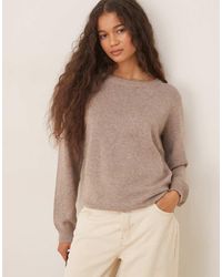 Vila - O-neck Knitted Jumper - Lyst