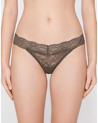 Tezenis - High-Cut Lace G-String - Lyst