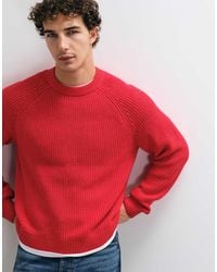Abercrombie & Fitch - Cotton Crew Neck Jumper - Lyst