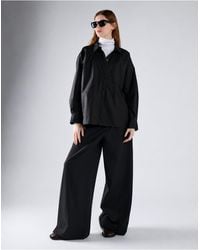 Glamorous - Wide Leg Trousers - Lyst