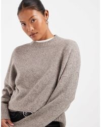 Vero Moda - Weicher oversize-pullover mit rundhalsausschnitt - Lyst