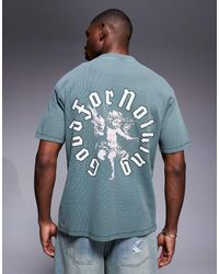 Good For Nothing - Relaxed Fit Waffle T-shirt - Lyst