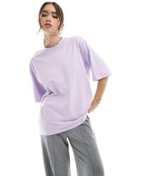 Bershka - Oversized Boyfriend T-shirt - Lyst