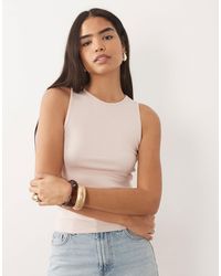 Mango - – trägertop aus baumwollmix - Lyst