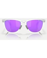 Oakley - Frogskins Range Round Sunglasses With Mirrored Lens - Lyst