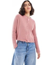 ASOS - Neat Fit Knit Cardigan - Lyst
