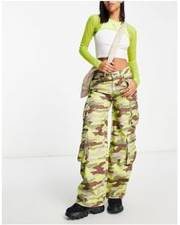 The Ragged Priest - Camo Combat Jeans - Lyst