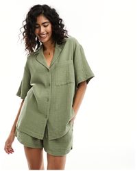 ASOS - Cheesecloth Shirt - Lyst