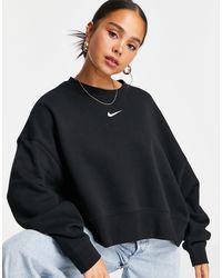 Nike Cotton Mini Swoosh Oversized Boxy 