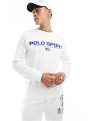 Polo Ralph Lauren - Sport Capsule Logo Front Sweatshirt - Lyst
