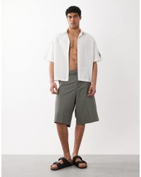 Jack & Jones - Longline Tailored Shorts - Lyst