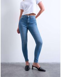 Topshop Hourglass - Jamie High Rise Skinny Jean - Lyst