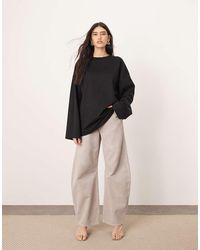 ARRANGE - Sydney Denim Barrel Leg Jean - Lyst