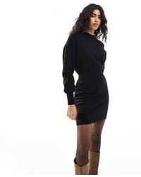 Pimkie - Knitted Fitted Mini Jumper Dress - Lyst