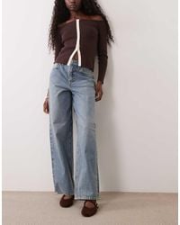 Miss Selfridge - Baggy Jeans - Lyst