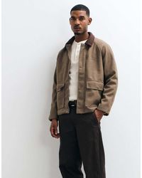 Brave Soul - Faux Wool Jacket - Lyst